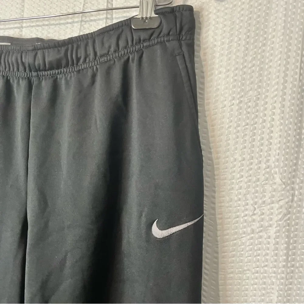Nike Black Fleece Lined Polyester Running Jogging Pants Size XL